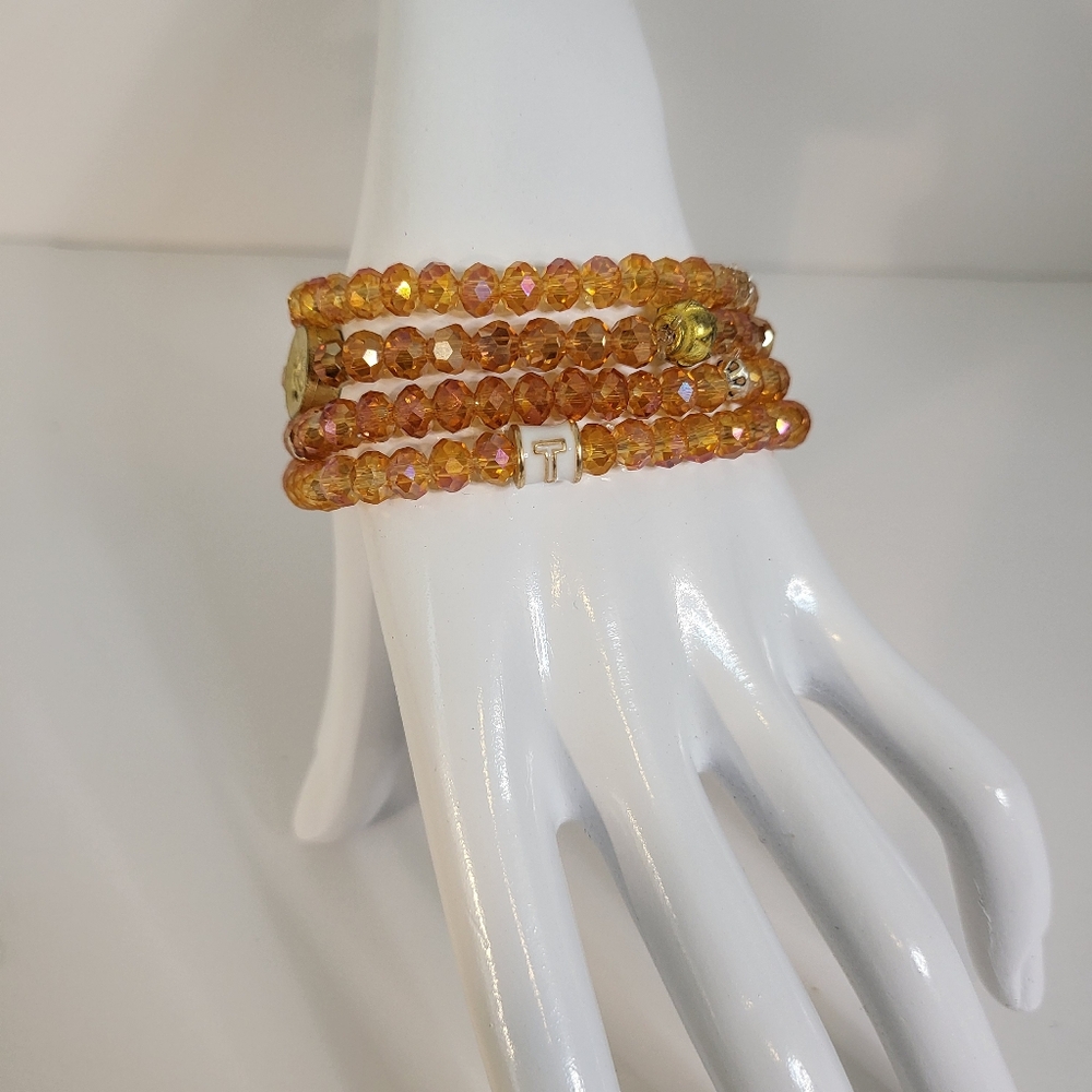 Crystal Bracelet Set by TerriBWhite Designs